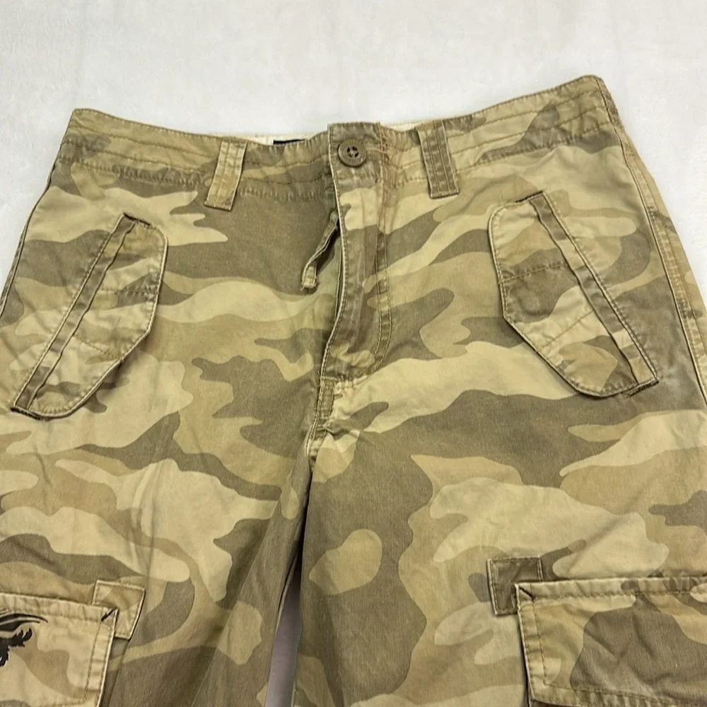 Old Navy Surplus Company Cotton Utility Camouflage Camo Cargo Pants Size 12